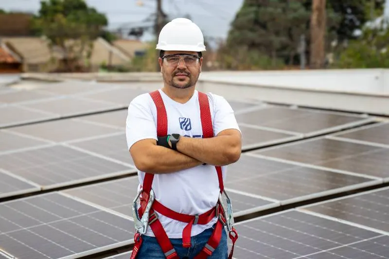 Instalação do Sistema Fotovoltaico - Energia solar